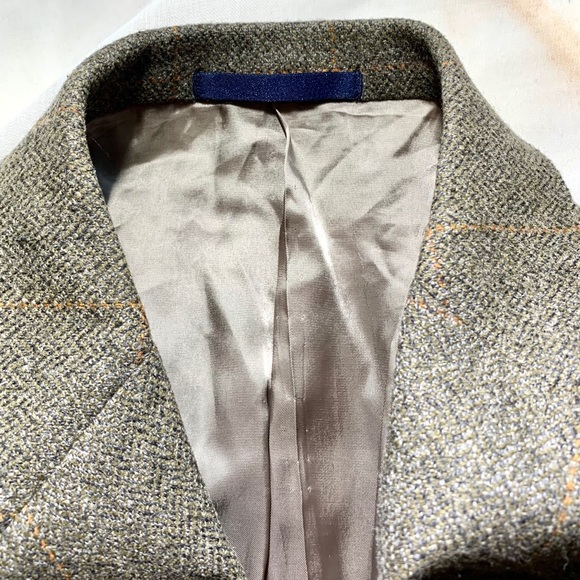 Vintage Burberry London Cashmere Blazer Jacket Sports Coat 41 - Picture 9 of 11